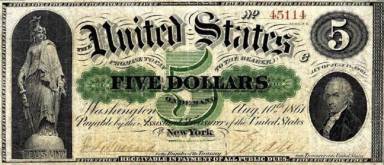 5 Dollars