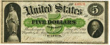 5 Dollars Obverse