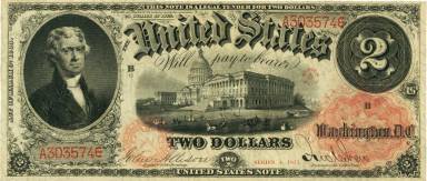 2 Dollars Obverse