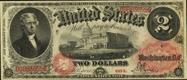 2 Dollars Obverse
