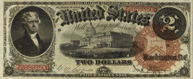 2 Dollars Obverse