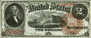 2 Dollars Obverse