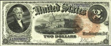 2 Dollars Obverse