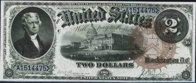 2 Dollars Obverse