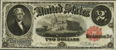 2 Dollars Obverse