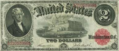 2 Dollars Obverse
