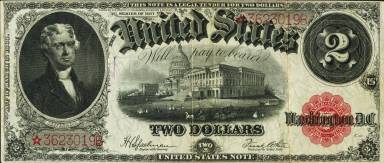 2 Dollars Obverse