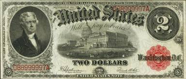 2 Dollars Obverse