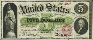 5 Dollars Obverse