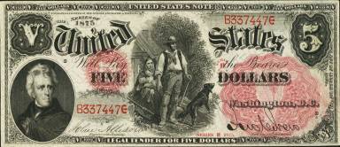 5 Dollars Obverse