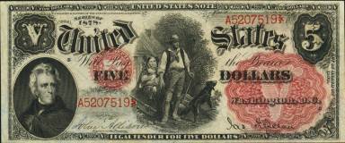 5 Dollars Obverse
