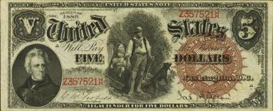 5 Dollars Obverse