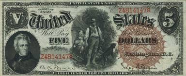 5 Dollars Obverse