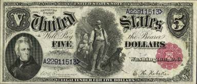 5 Dollars Obverse