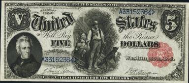 5 Dollars Obverse