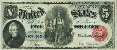 5 Dollars Obverse