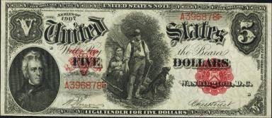 5 Dollars Obverse