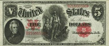 5 Dollars Obverse