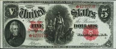 5 Dollars Obverse