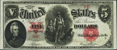 5 Dollars Obverse