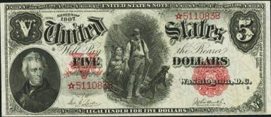 5 Dollars Obverse