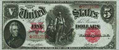 5 Dollars Obverse