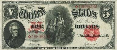 5 Dollars Obverse