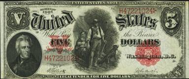 5 Dollars Obverse