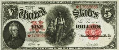 5 Dollars Obverse