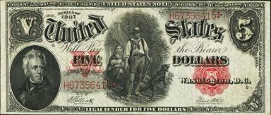 5 Dollars Obverse