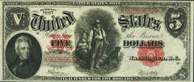 5 Dollars Obverse