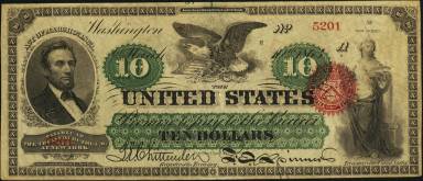 10 Dollars Obverse