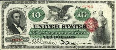 10 Dollars Obverse