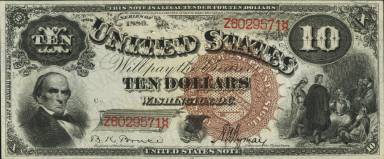 10 Dollars Obverse