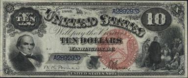 10 Dollars Obverse