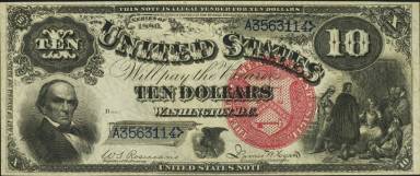 10 Dollars Obverse