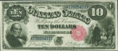 10 Dollars Obverse