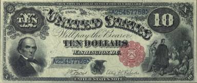 10 Dollars Obverse