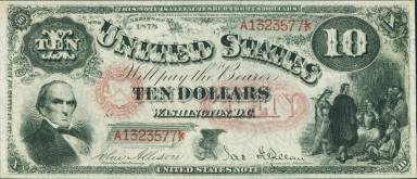 10 Dollars Obverse