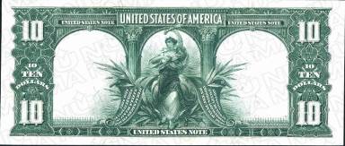 10 Dollars Reverse