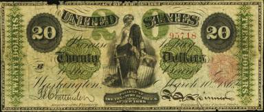 20 Dollars Obverse