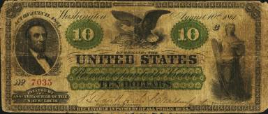 10 Dollars Obverse