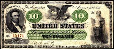 10 Dollars Obverse