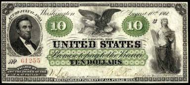 10 Dollars Obverse