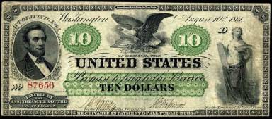 10 Dollars Obverse
