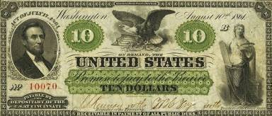 10 Dollars Obverse