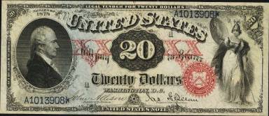 20 Dollars Obverse