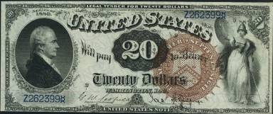 20 Dollars Obverse