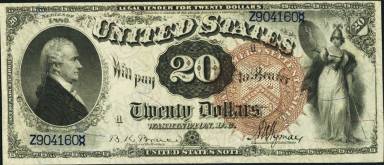 20 Dollars Obverse