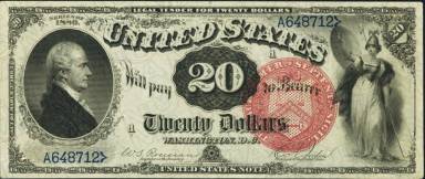 20 Dollars Obverse